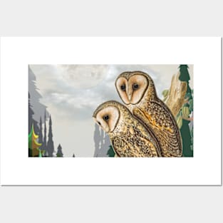 Horizon Owl Posters and Art